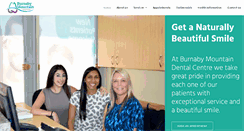 Desktop Screenshot of burnabymountaindental.com